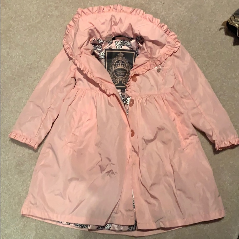 Peach Le Chic Coat raincoat